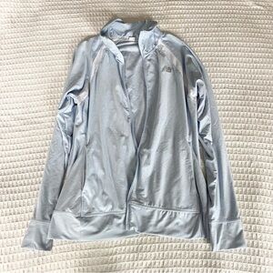 New balance Light Blue Zip-Up Jacket